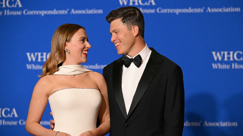 Scarlett Johansson und Colin Jost beim Correspondents' Dinner des Weißen Hauses 2024