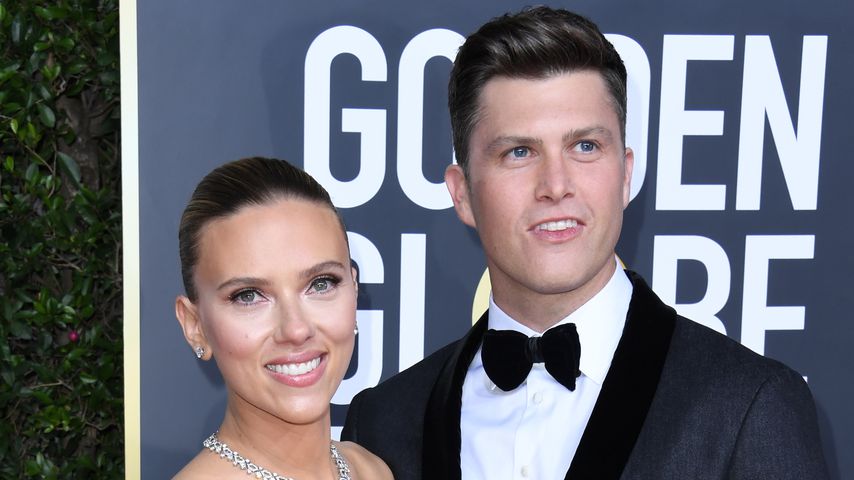 Scarlett Johansson und Colin Jost bei den Golden Globes 2020