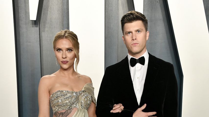 Scarlett Johansson und ihr Mann Colin Jost