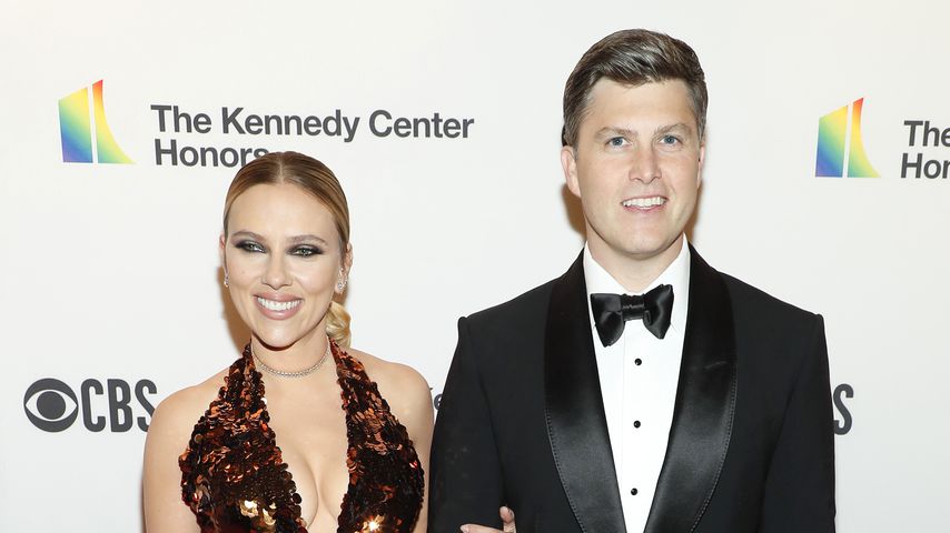 Scarlett Johansson und ihr Mann Colin Jost, Dezember 2021