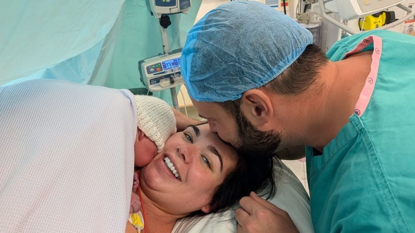Name verraten: Scarlett Moffatt begrüßt ihren zweiten Sohn