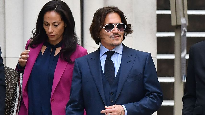 Schauspieler Johnny Depp in London, 2020