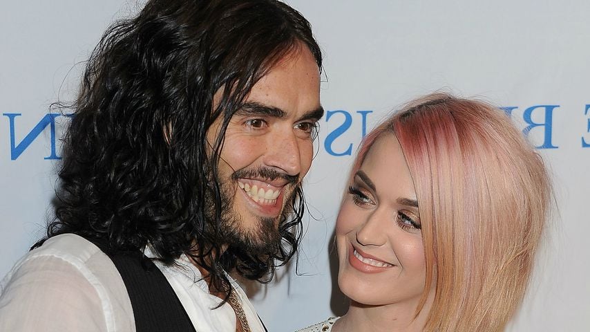 Schauspieler Russell Brand und Sängerin Katy Perry