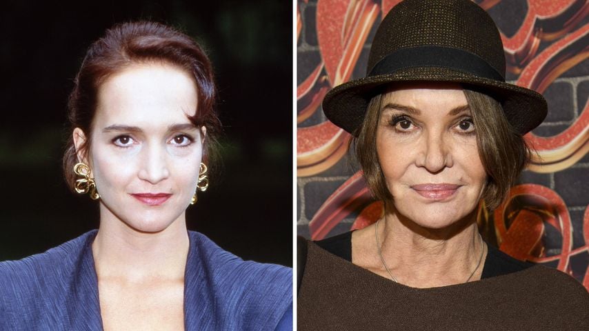Collage: Schauspielerin Anouschka Renzi – damals und heute