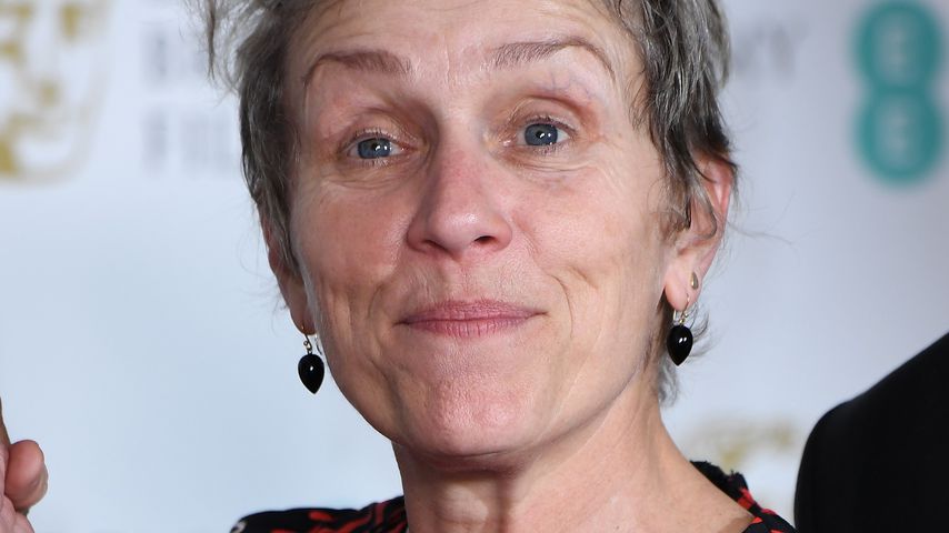 Schauspielerin Frances McDormand 2018 in London
