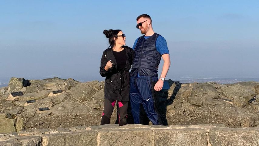 Schauspielerin Stephanie Davis mit ihrem Freund