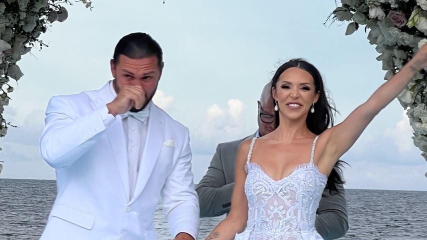 Scheana Shay und Brock Davies im August in Cancun, Mexiko