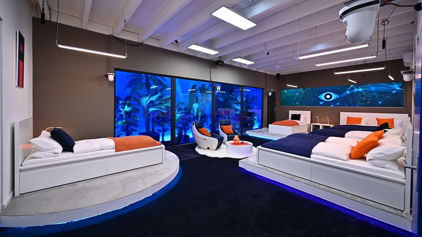 Schlafzimmer im "Big Brother"-Glashaus 2020