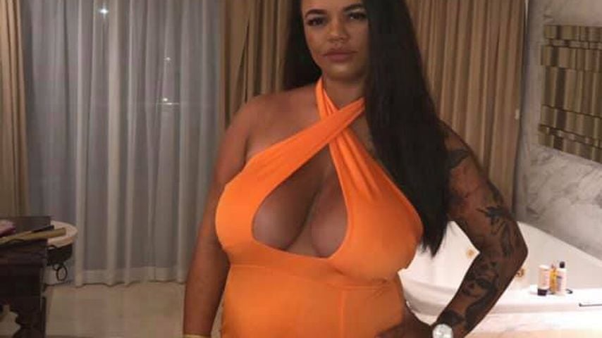 Schwangere Kayla Morris im Juli 2019