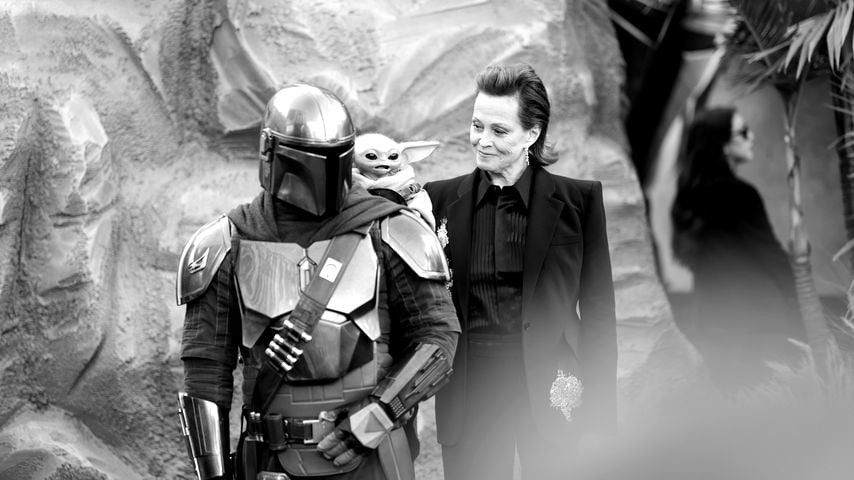 Sigourney Weaver bei der Weltpremiere von "The Mandalorian and Grogu" in Los Angeles