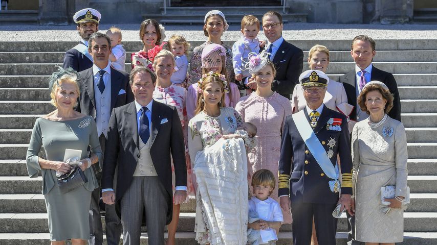 Prinzessin Victorias Namenstag: Baby Adrienne stahl die Show