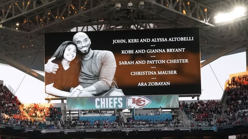 Schweigeminute für Gianna und Kobe Bryant beim Super Bowl 2020