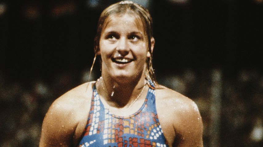 Schwimmerin Kornelia Ender