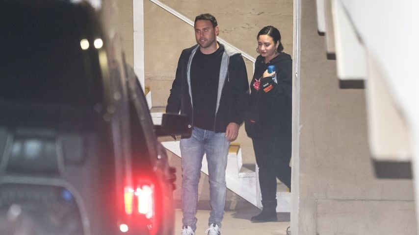 Scooter Braun und Demi Lovato, Dezember 2019