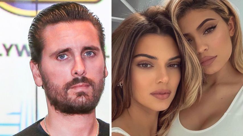 Scott Disick mit Kendall und Kylie beim Dinner gesichtet!