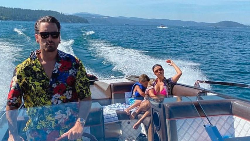 Kourtney Kardashian genießt Bootsausflug mit Ex Scott Disick