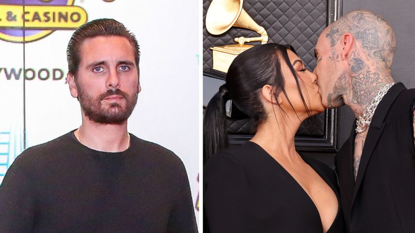 Nach Verlobung: So traf Scott Disick auf Kourtney und Travis