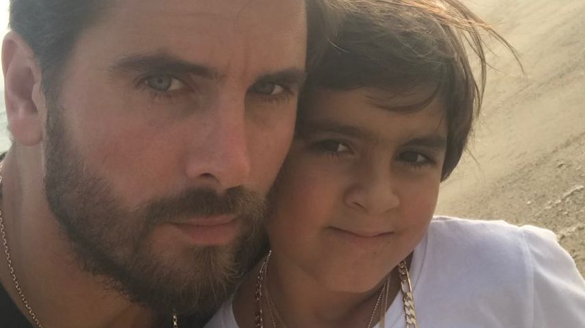 Scott Disick mit seinem Sohn Mason