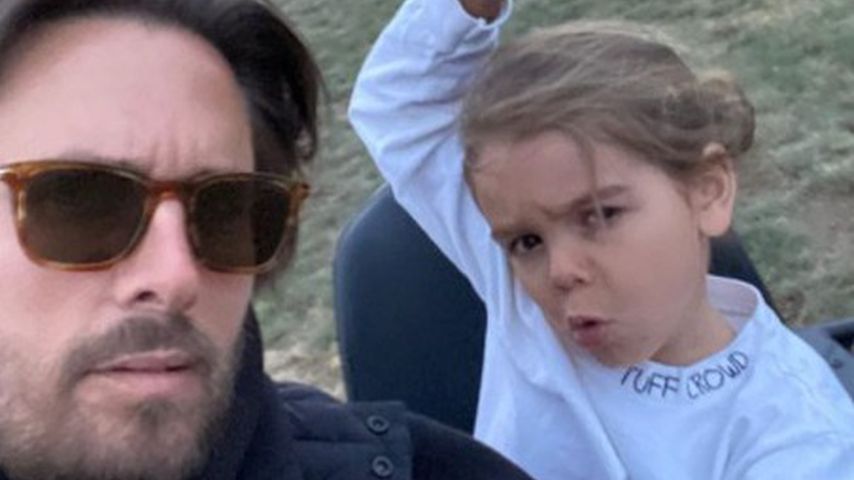 Scott Disick mit seinem Sohn Reign