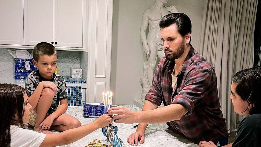 Scott Disick mit seinen drei Kindern