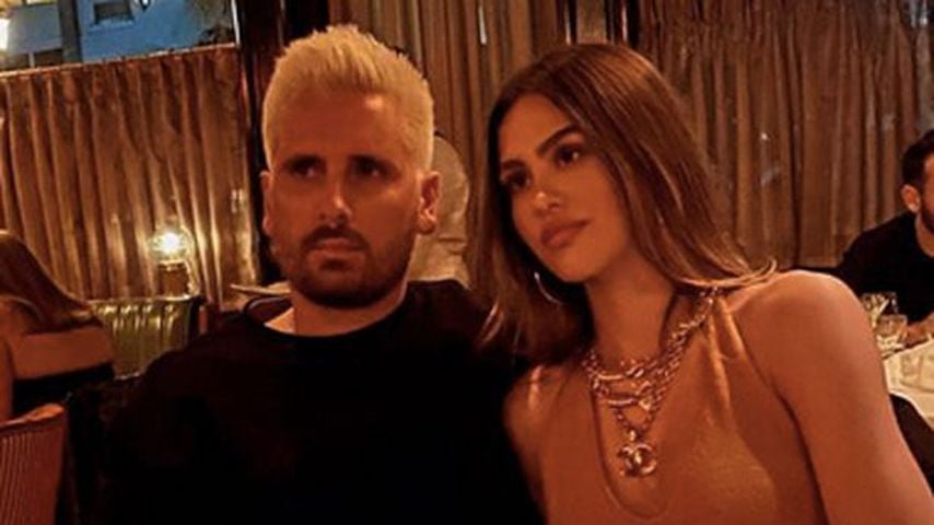 Scott Disick mit seiner Freundin Amelia Hamlin