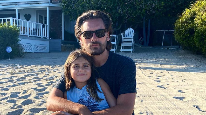 Reality-TV-Star Scott Disick mit seiner Tochter Penelope