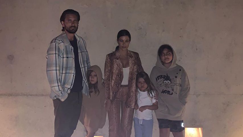 Scott Disick, Penelope, Kourtney Kardashian, Reign und Mason