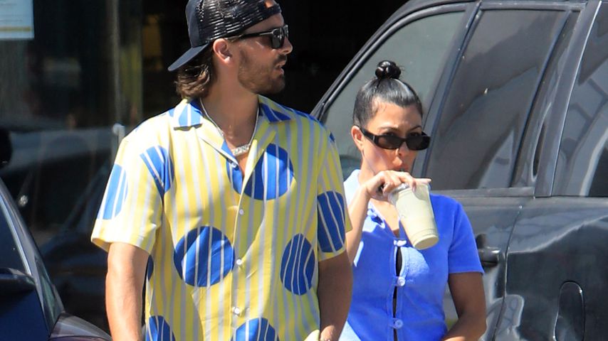 Scott Disick und Kourtney Kardashian im Juli 2020 in Malibu
