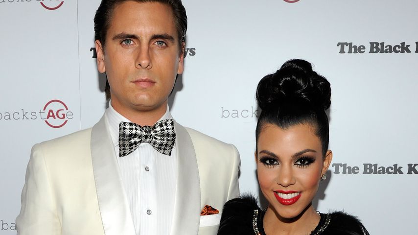 Scott Disick und Kourtney Kardashian im Februar 2011 in Las Vegas