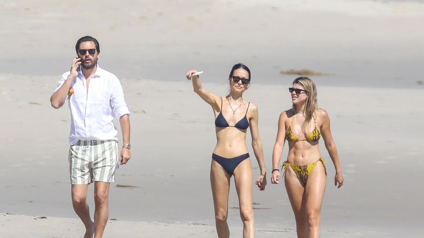 Scott Disick und Sofia Richie mit einer Freundin in Malibu, April 2020