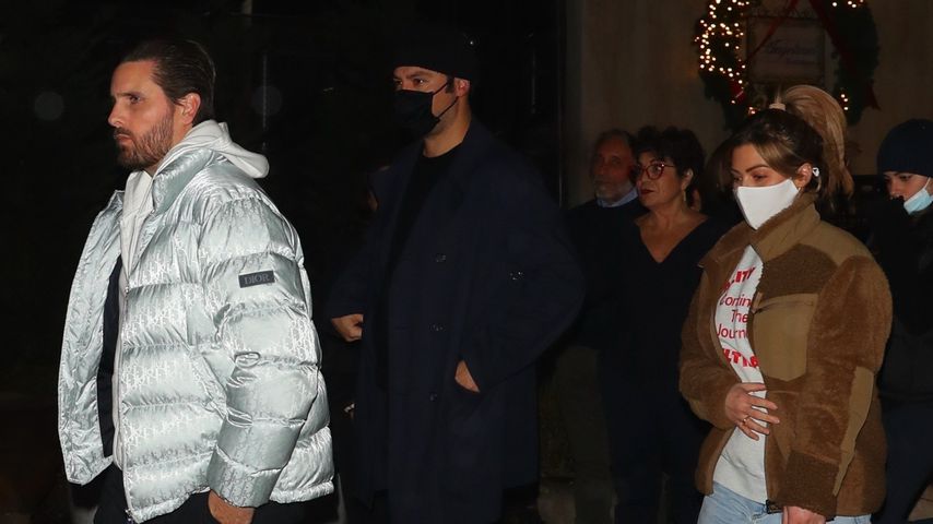 Scott Disick und eine unbekannte Frau