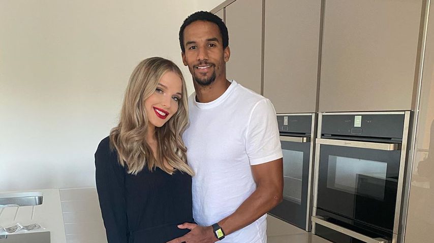 Helen Flanagan und Scott Sinclair im September 2020