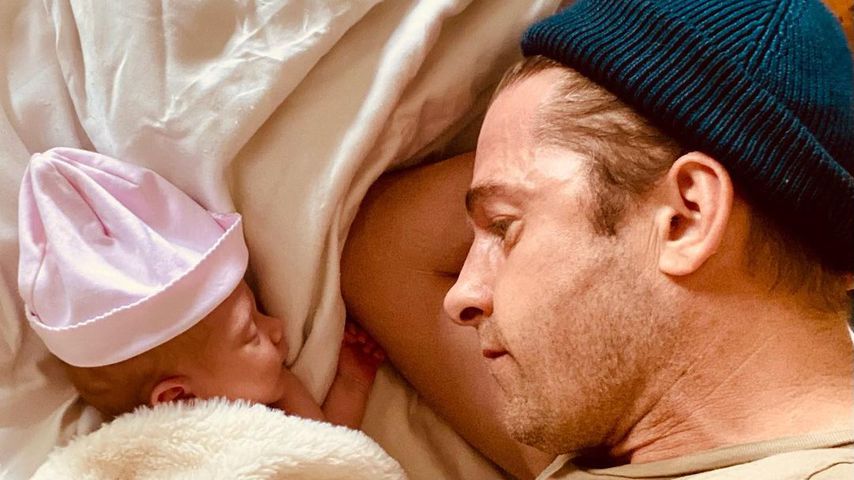Scott Speedman mit seiner Tochter im November 2021