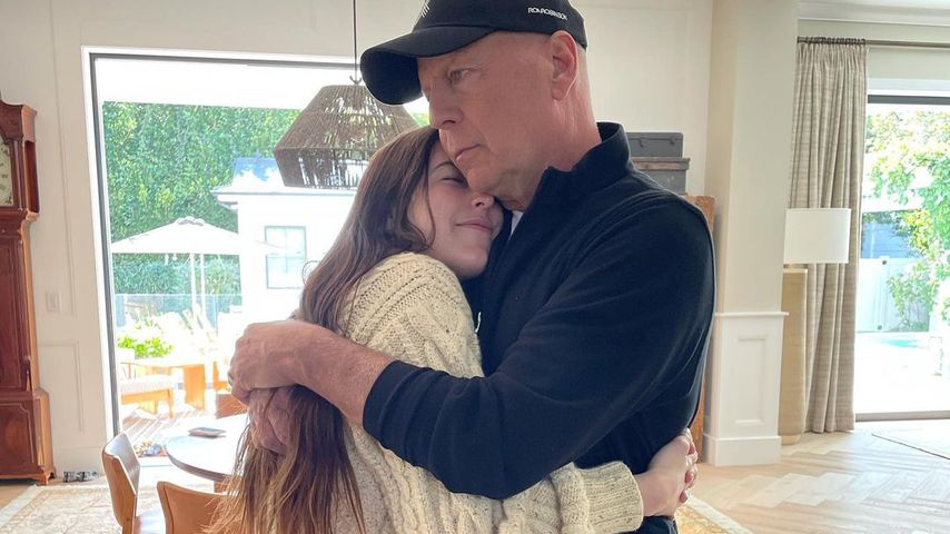 Scout LaRue Willis mit ihrem Vater Bruce Willis