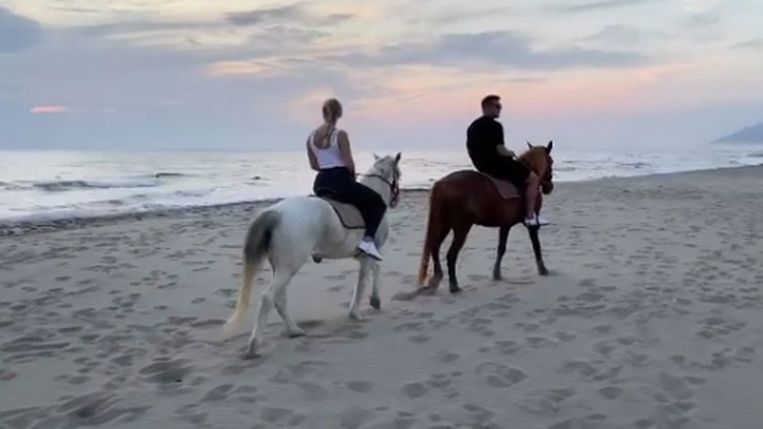 Monika und Lukas Podolski im November 2020