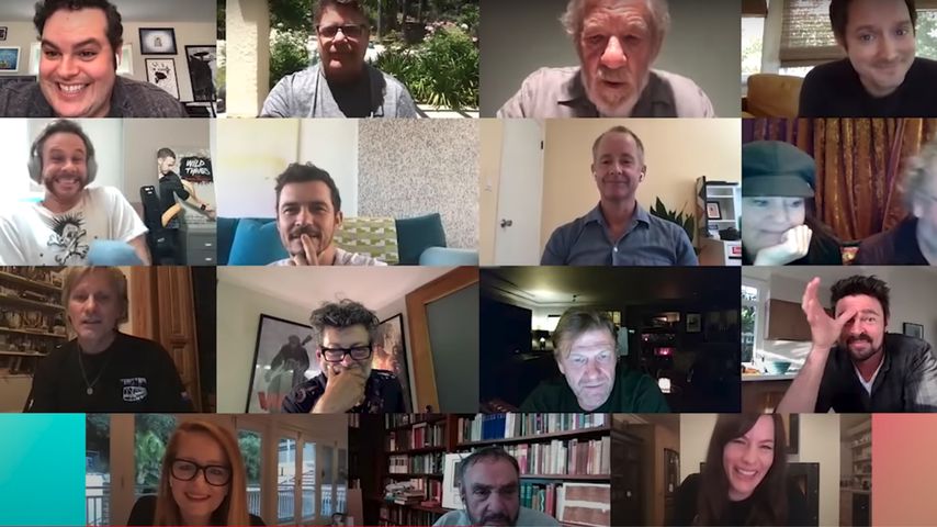 "Der Herr der Ringe"-Cast, Mai 2020