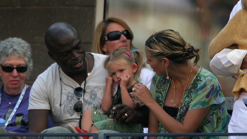 Seal, Leni und Heidi Klum bei den US Open 2006
