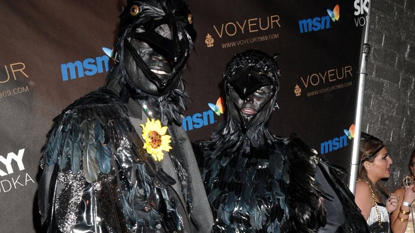 Seal und Heid Klum bei der alljährlichen Halloween-Party im Jahr 2009