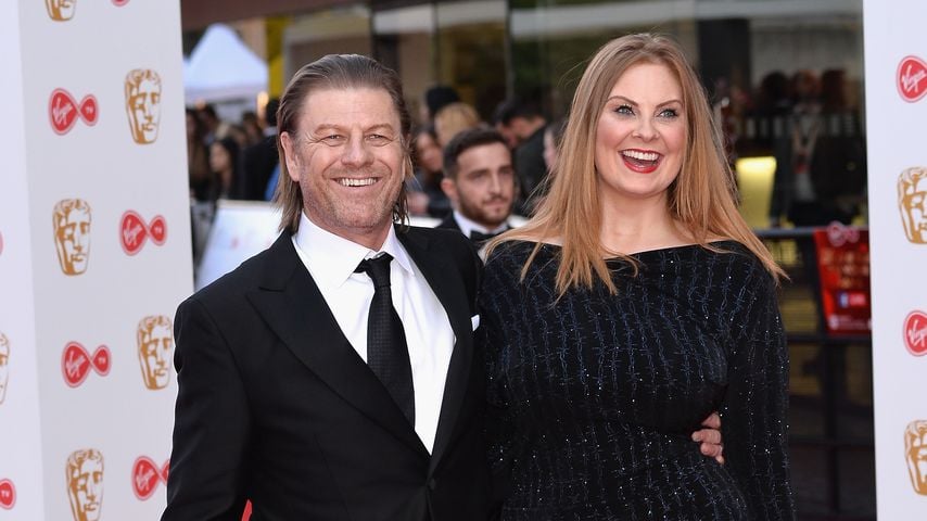 Sean Bean und Ashley Moore, 2017