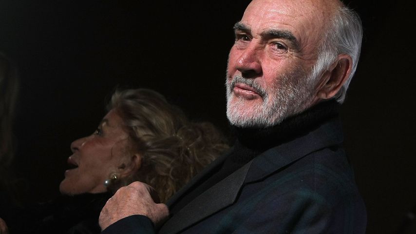 Sean Connery bei einer Fashion Show in NYC im März 2009