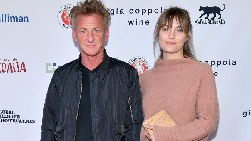 Sean Penn und Leila George im März 2020
