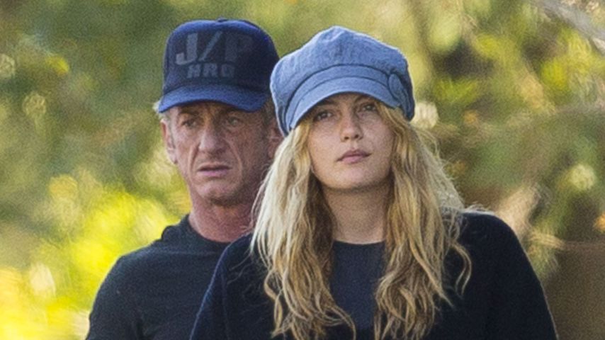 Sean Penn und seine Frau Leila George