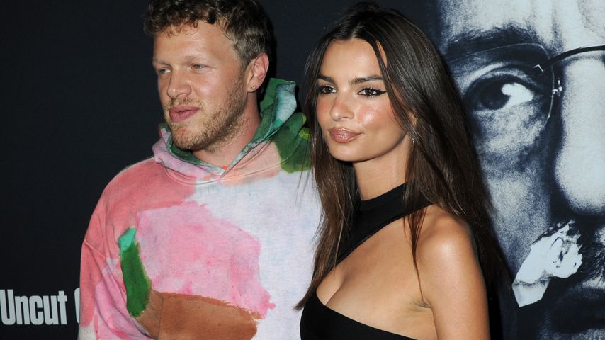 Sebastian Bear-McClard und Emily Ratajkowski bei der "Uncut Gems"-Premiere im Dezember 2019