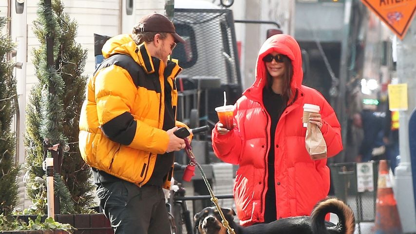 Sebastian Bear-McClard und Emily Ratajkowski in New York