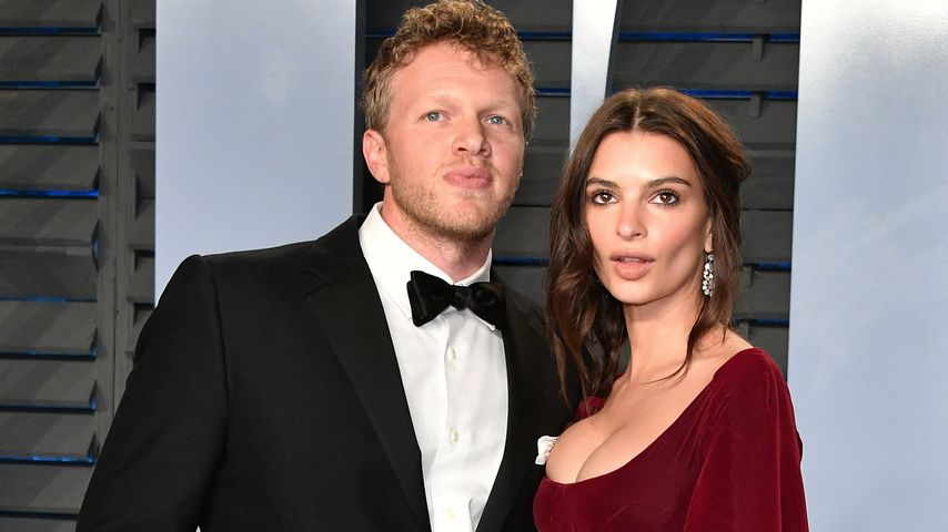 Sebastian Bear-McClard und Emily Ratajkowski bei der Vanity Fair Oscar Party 2018