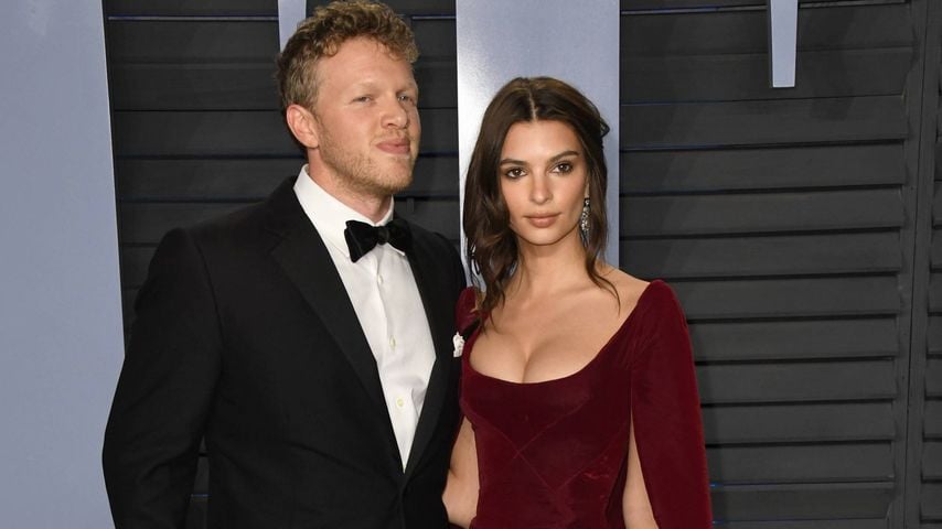 Sebastian Bear-McClard und Emily Ratajkowski im März 2018