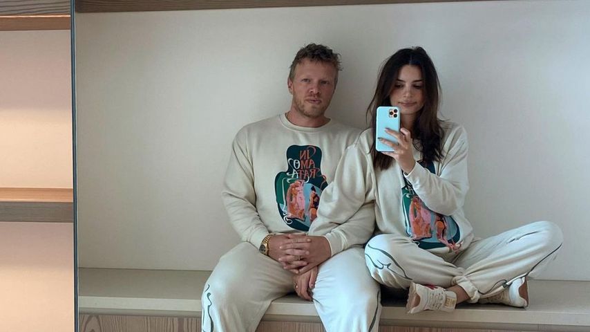 Sebastian Bear-McClard und Emily Ratajkowski im Dezember 2020