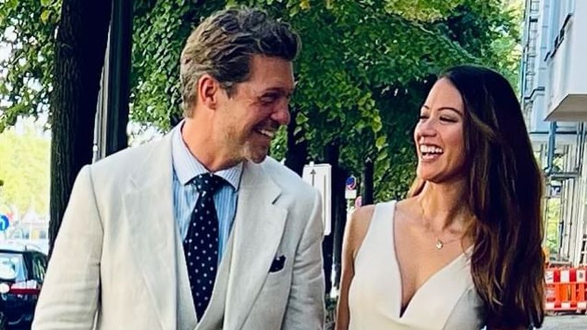 Sebastian Deyle und seine Partnerin Pia, 2023