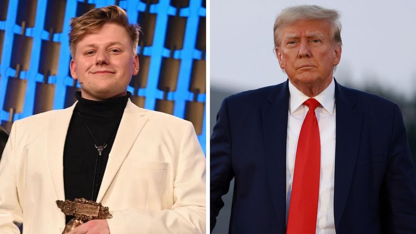 Collage: Sebastian "El Hotzo" Hotz und Donald Trump
