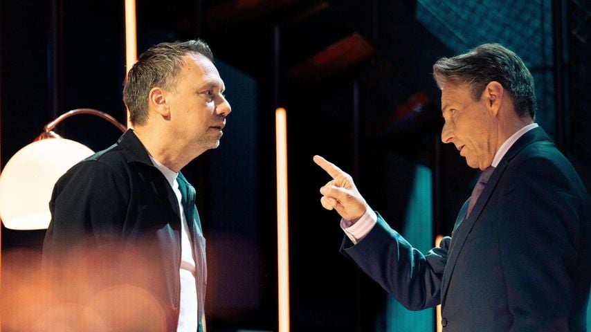 Sebastian Fitzek und Wolfgang Bahro bei "GZSZ"